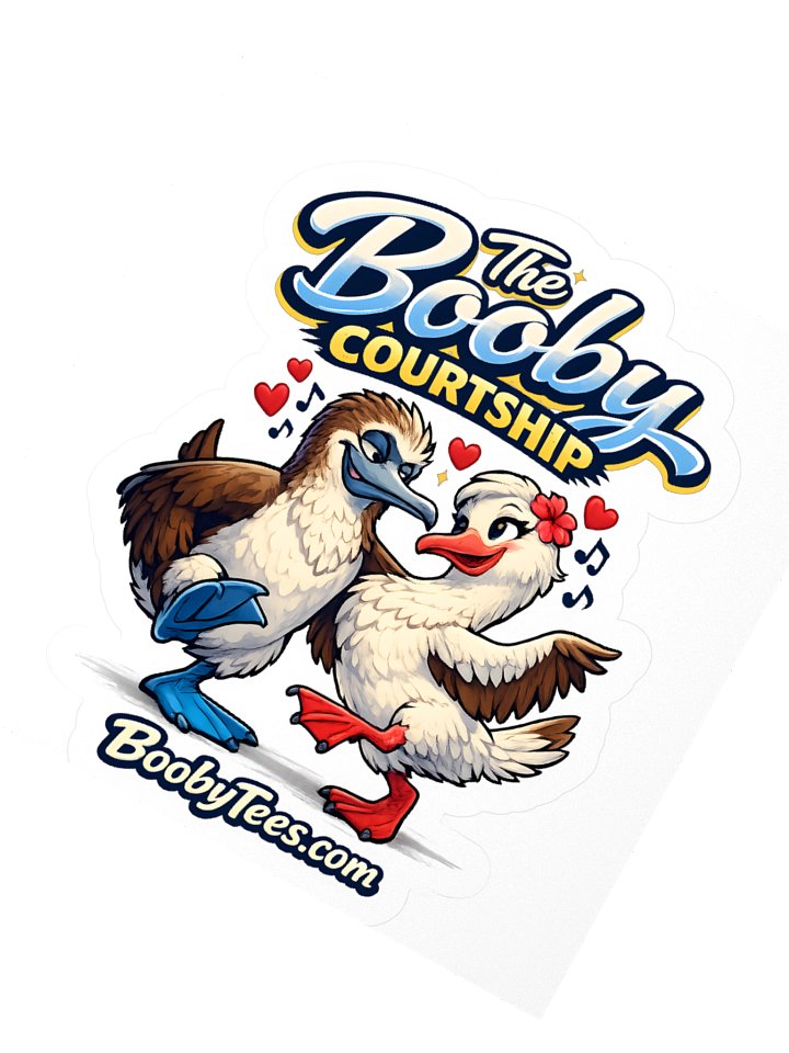 The Booby Courtship Sticker product image (4)