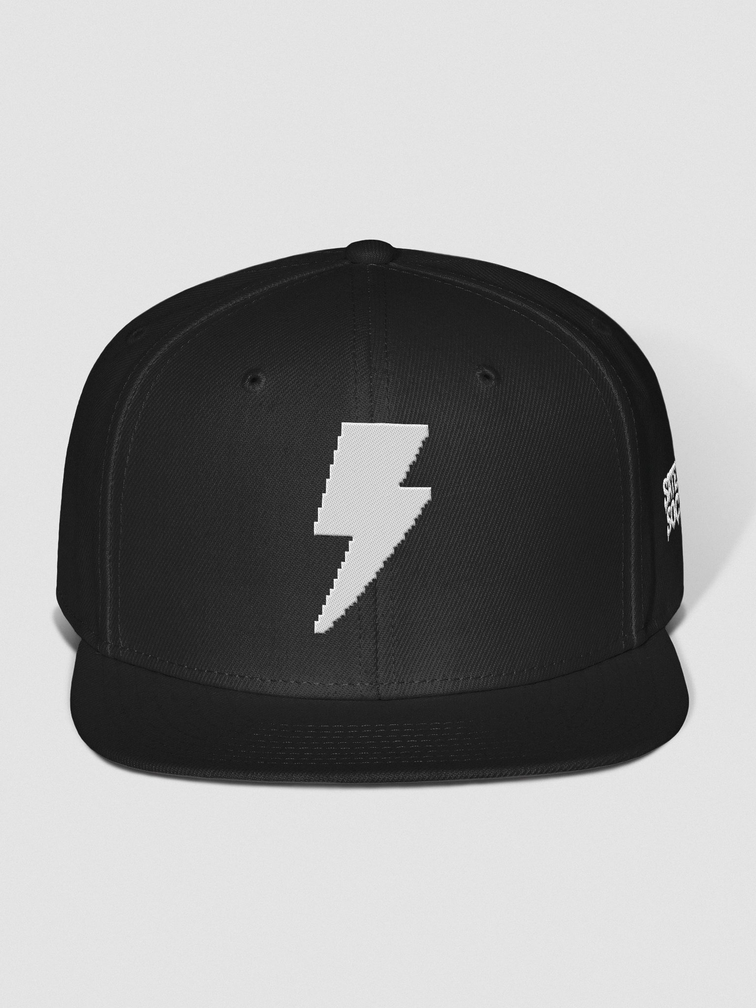 NRG White Bolt Snapback product image (1)
