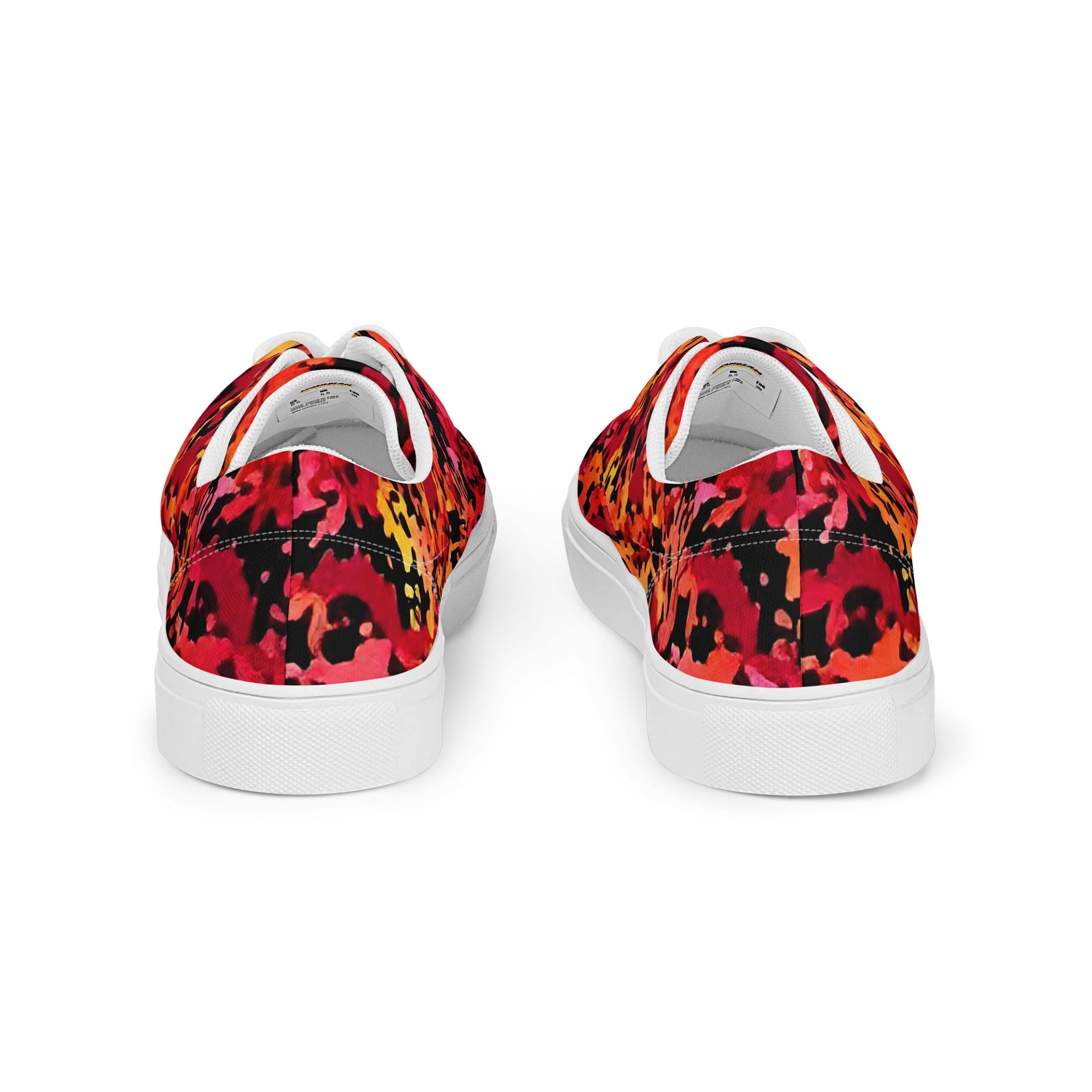 Firestorm Camo Women's Canvas Sneakers product image (5)