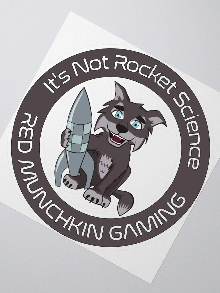 RMG - It's Not Rocket Science Stickers! product image (2)