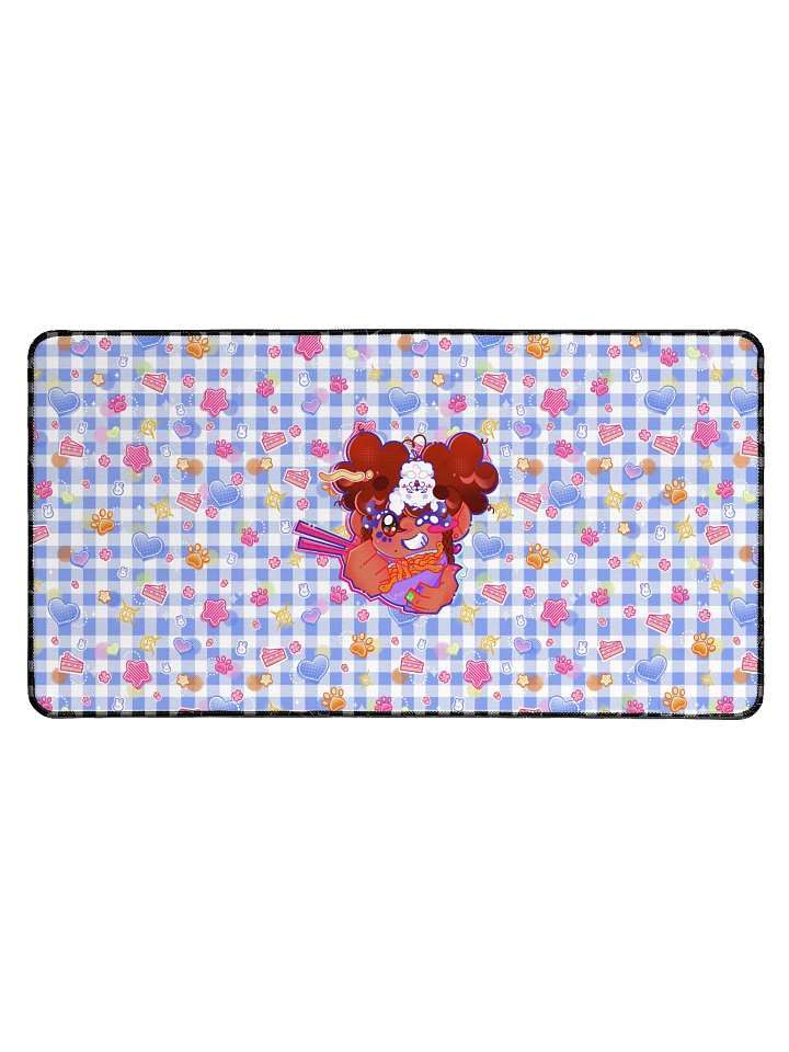 RamenDoodlesCafe Cartoon Gaming Mat product image (1)