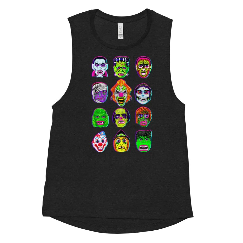 Horror Icons Women's Active Tank Top product image (11)