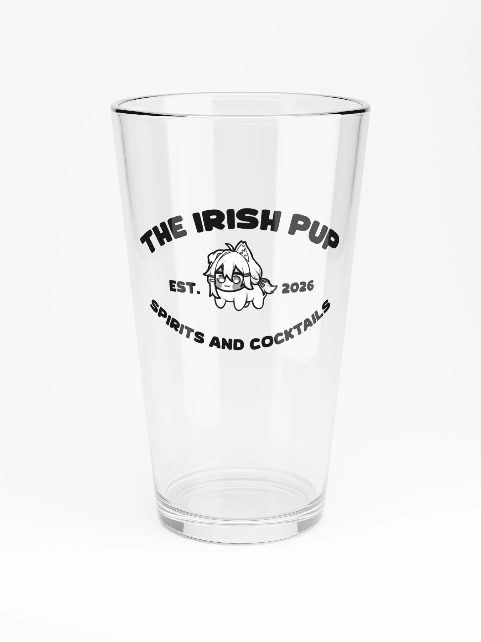 The Irish Pup Shaker Pint Glass product image (3)