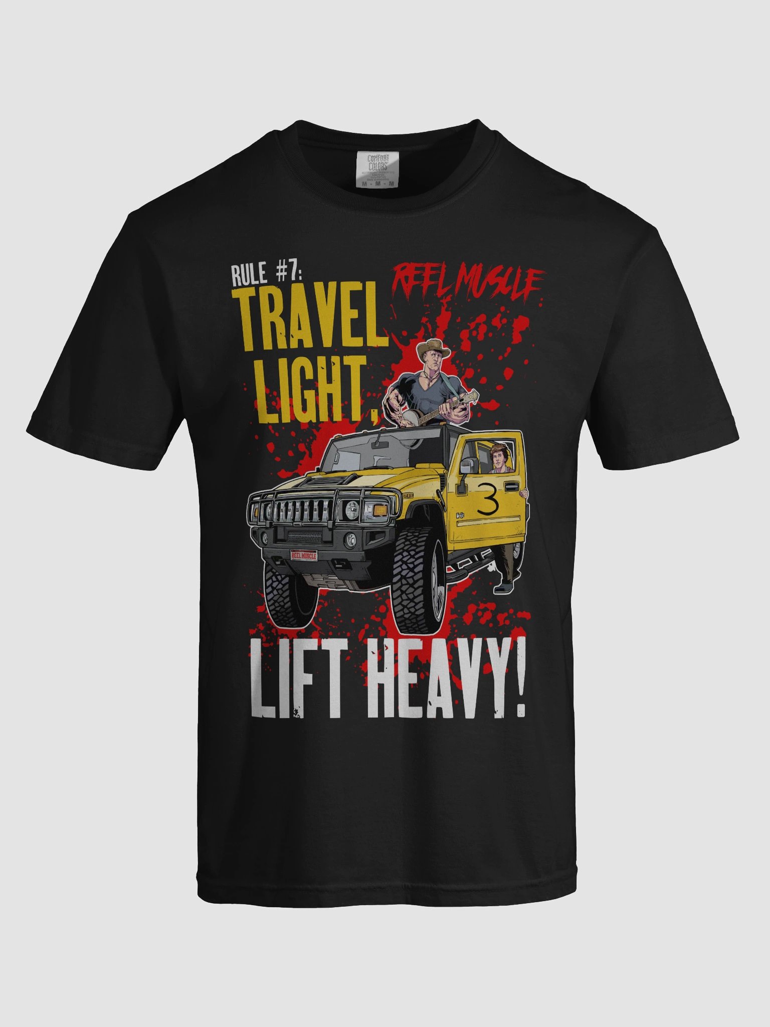 Travel Light, Lift HEAVY! (Oversized) product image (3)