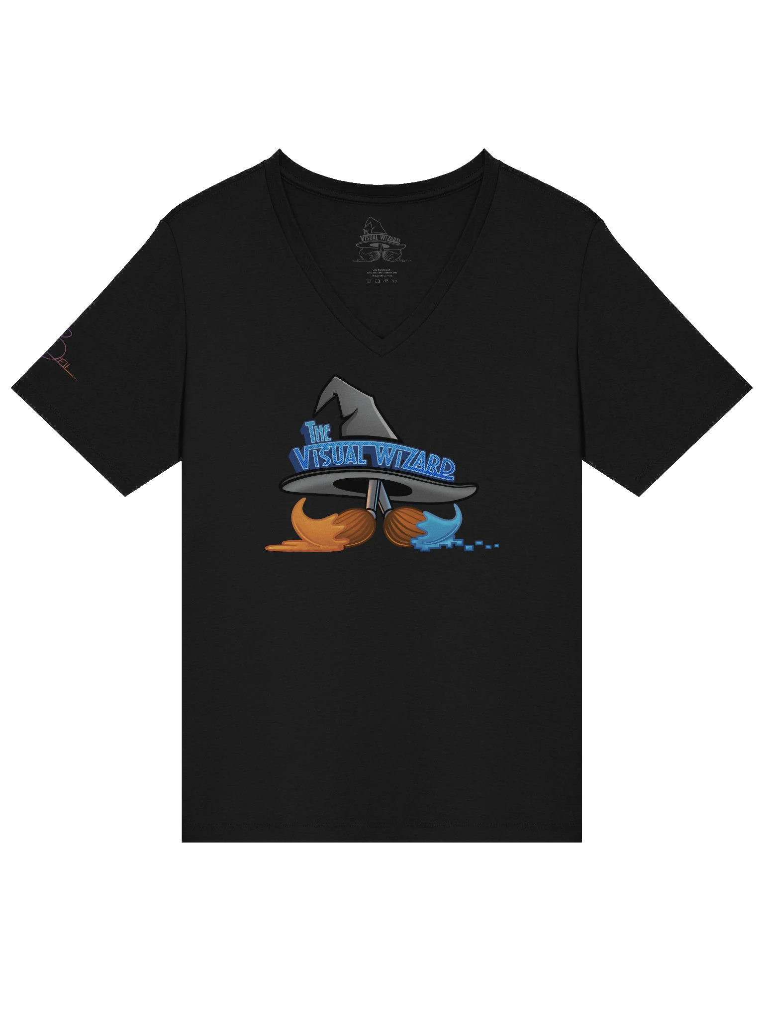 The Viz Wiz Logo (Full Color) Signature Series Women's V-Neck product image (19)