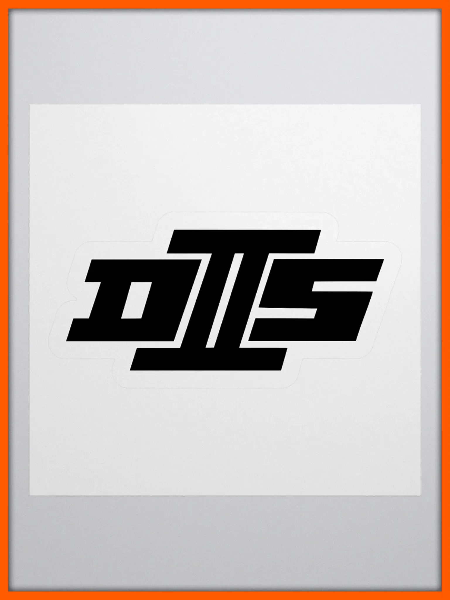 D2S "Coal" Sticker product image (1)
