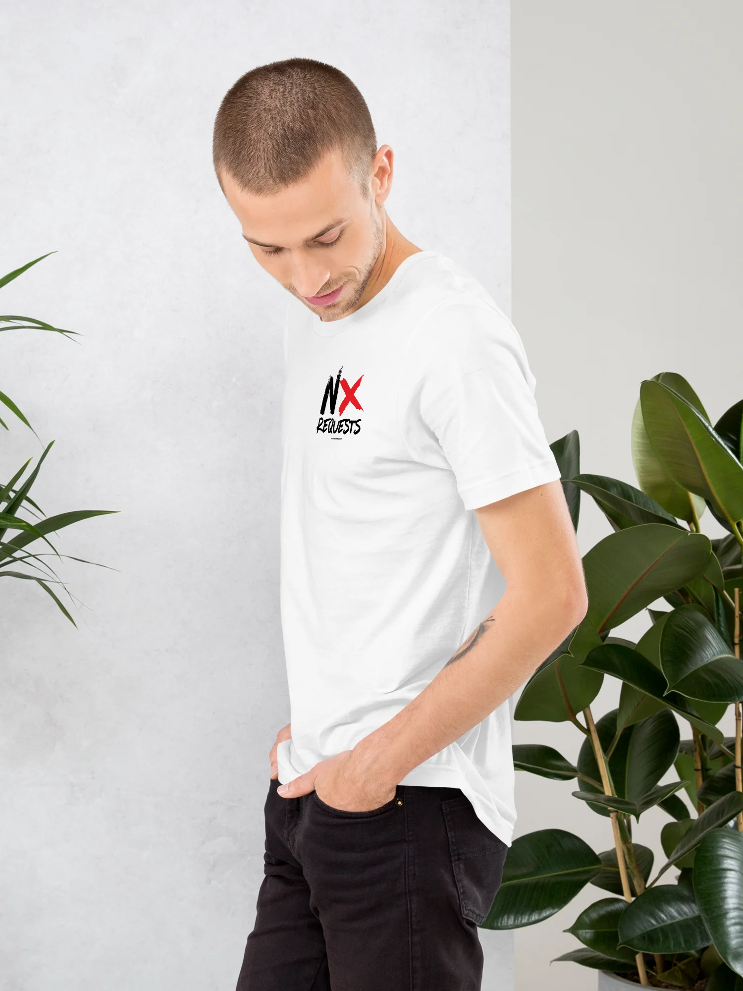NX REQUESTS - WHITE TEE product image (5)