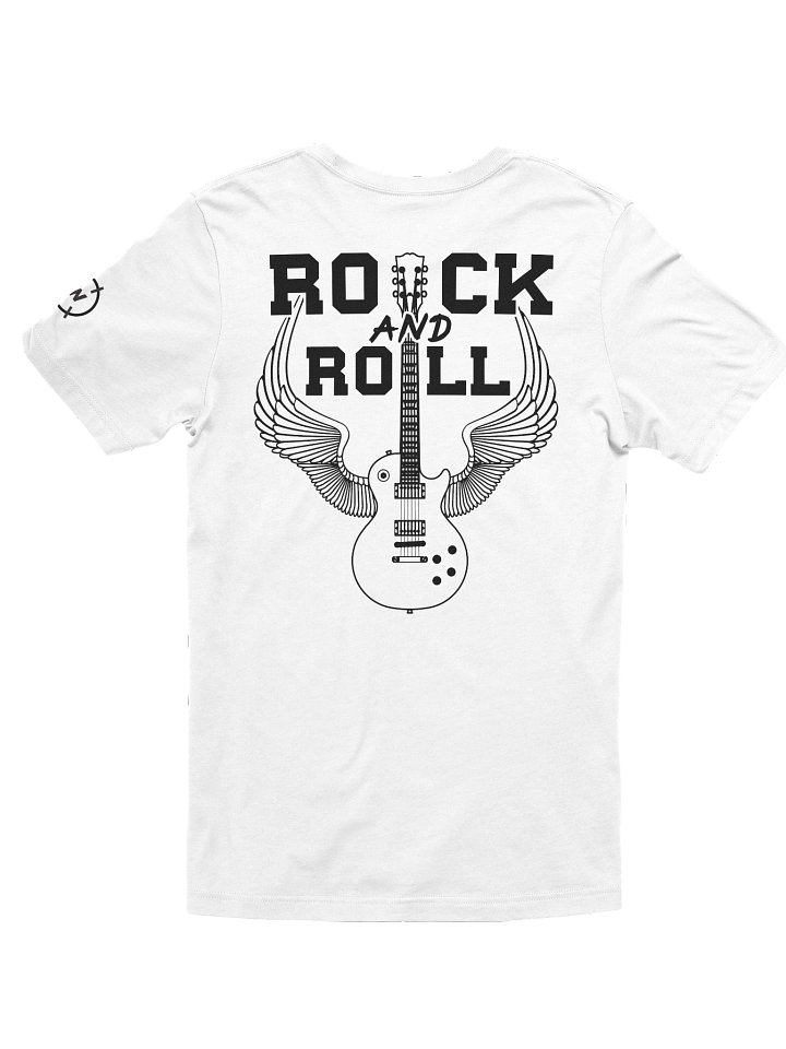 80s Rock & Roll Music Guitar with Wings Tee product image (2)
