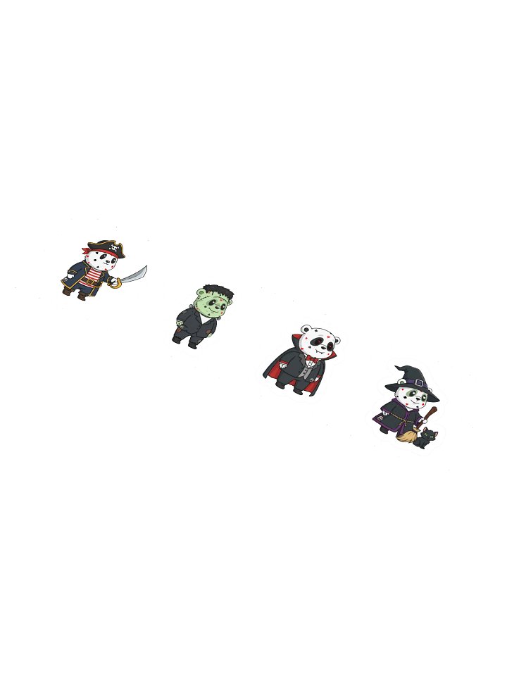 Beary Spooky 2 Stickers product image (1)