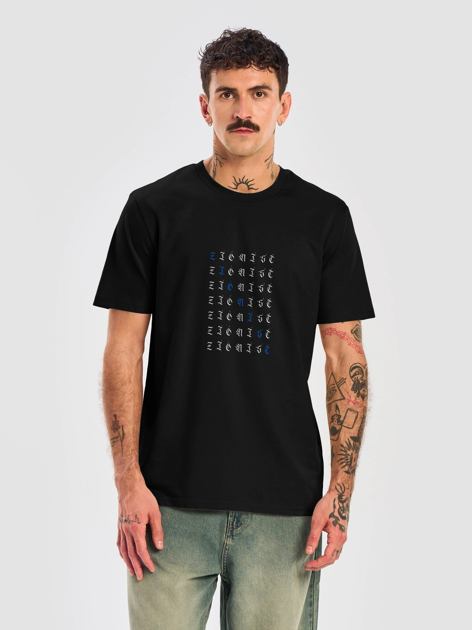 ZIONIST X7 Tee - (Black) product image (5)