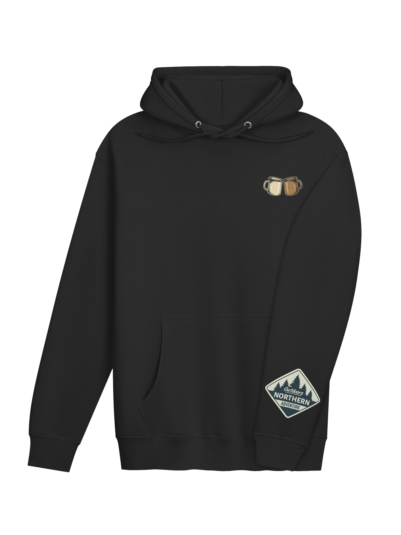 I’d Share My Last Cup of Coffee With You – Outdoorsy Couples Sweatshirt product image (4)