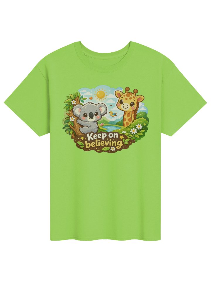 Keep On Believing – Inspirational Graphic T-Shirt product image (71)