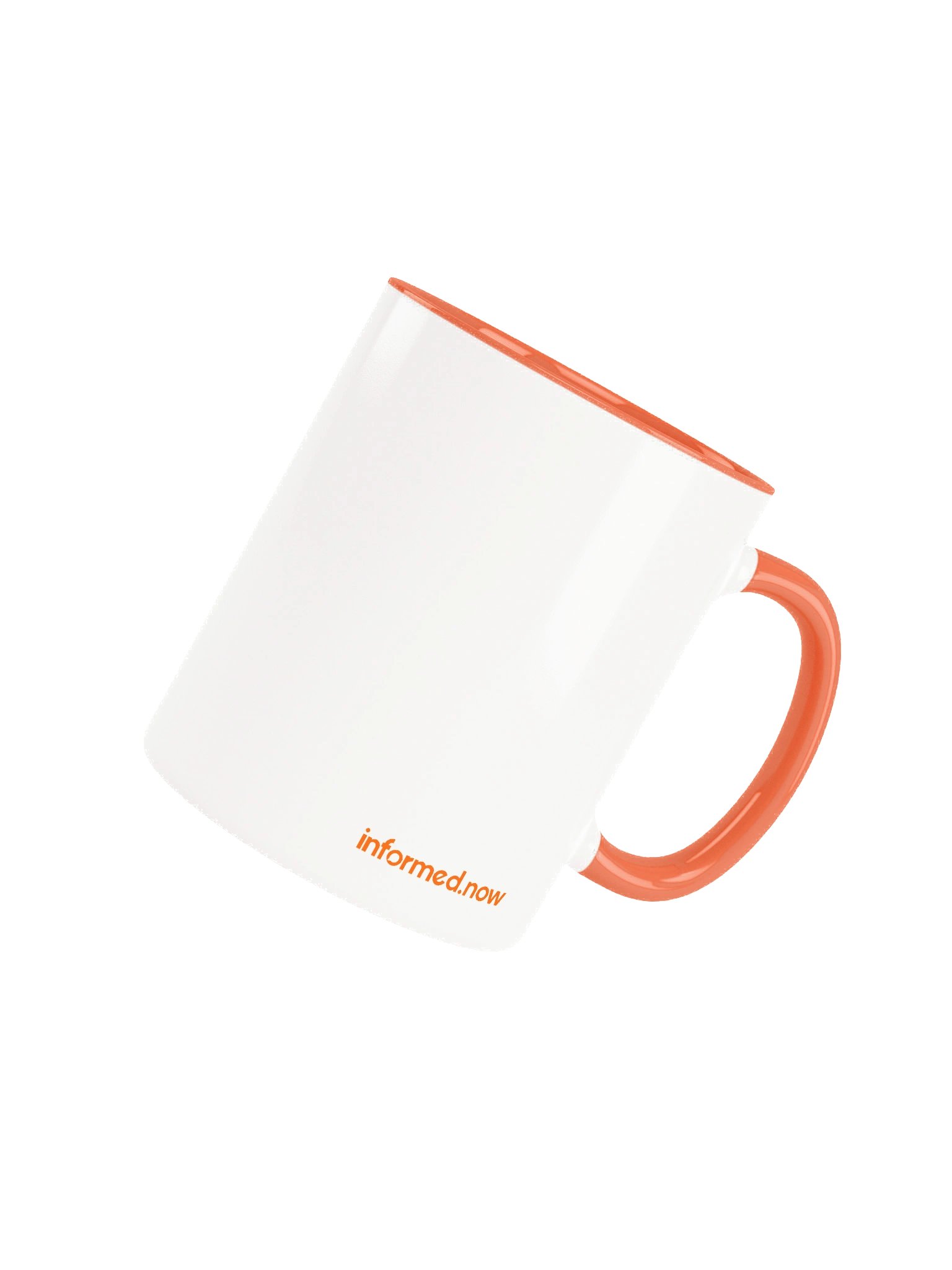 informed.now Ceramic Color Mug (Orange) product image (5)