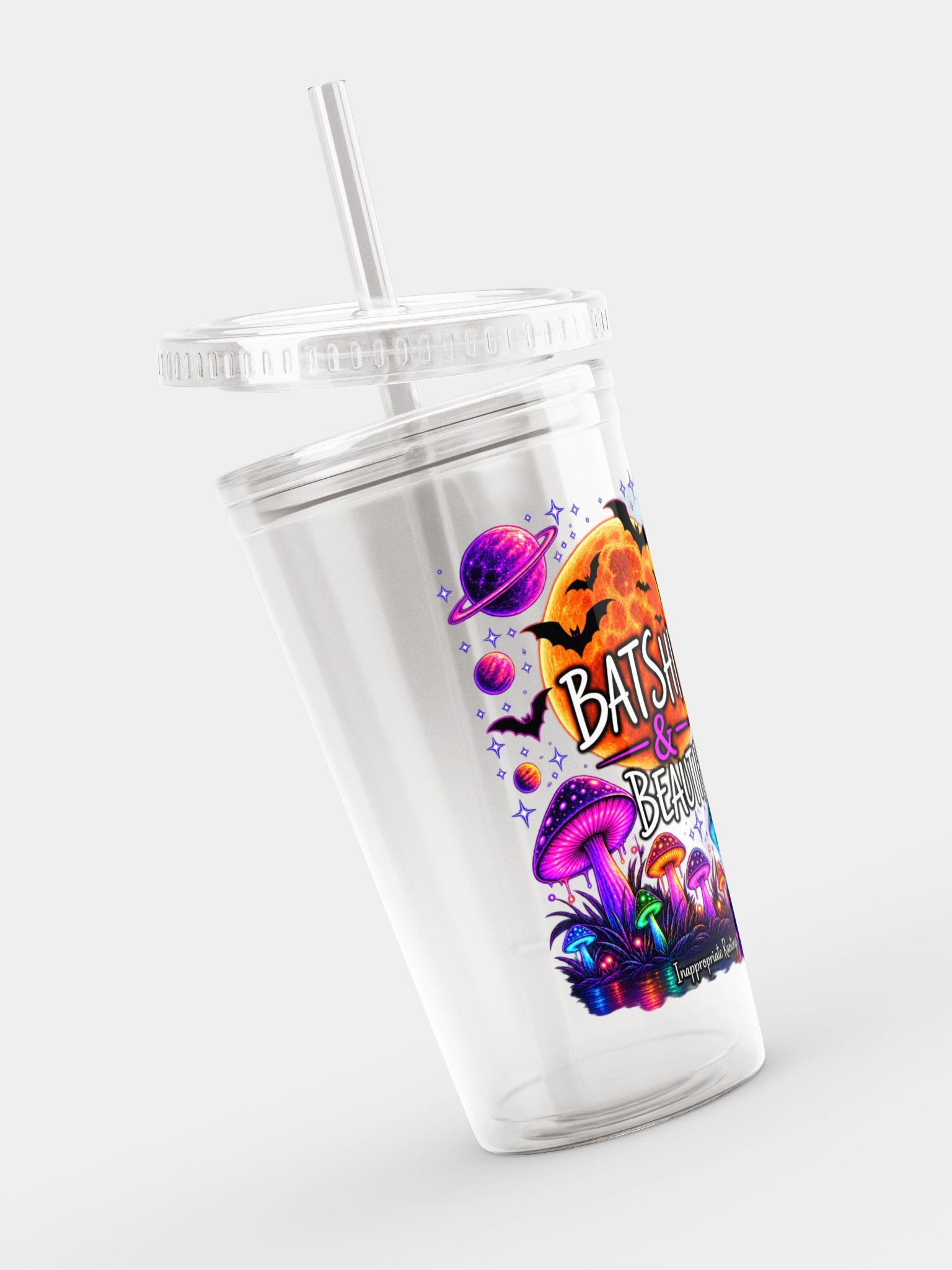 Batshit & Beautiful Neon Tumbler product image (4)