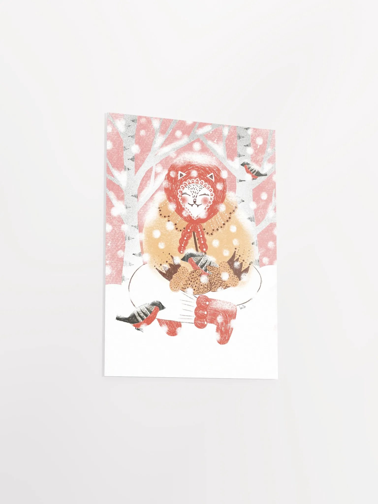 cat in the snow product image (8)