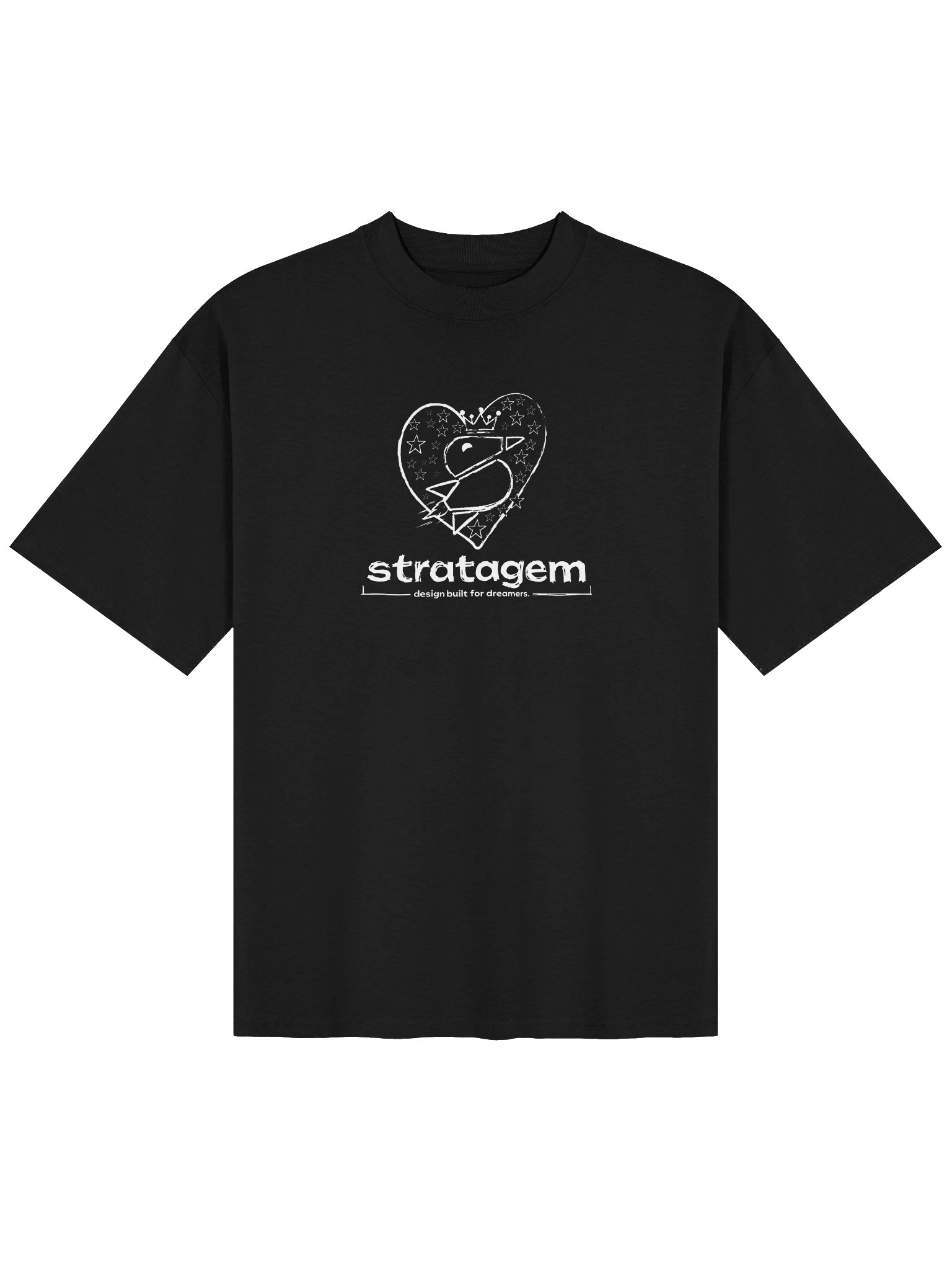 Stratagem Sketch Dreamers Oversized Tee product image (2)