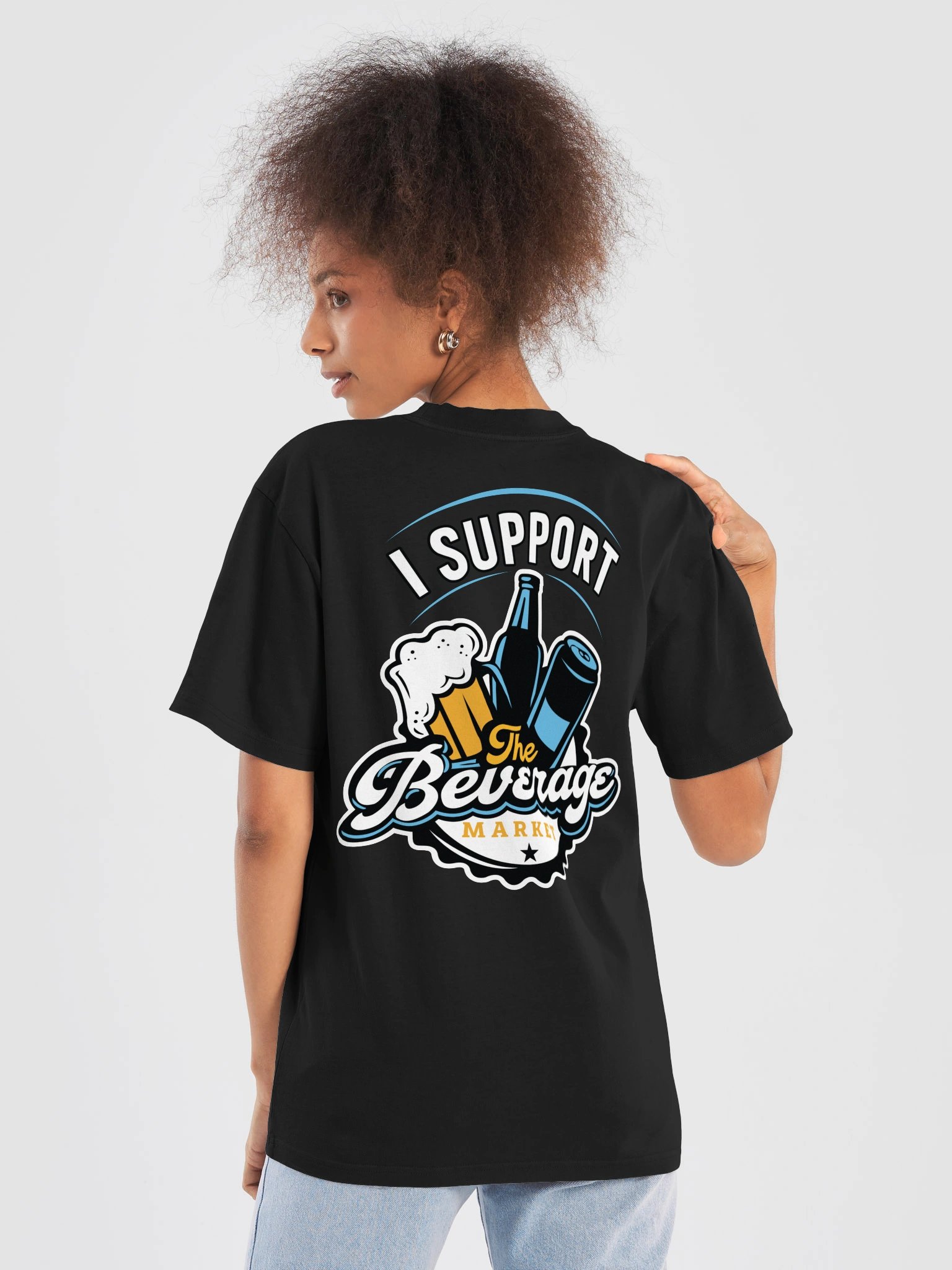 Faded Double Side Premium Unisex - Blue Accents product image (6)
