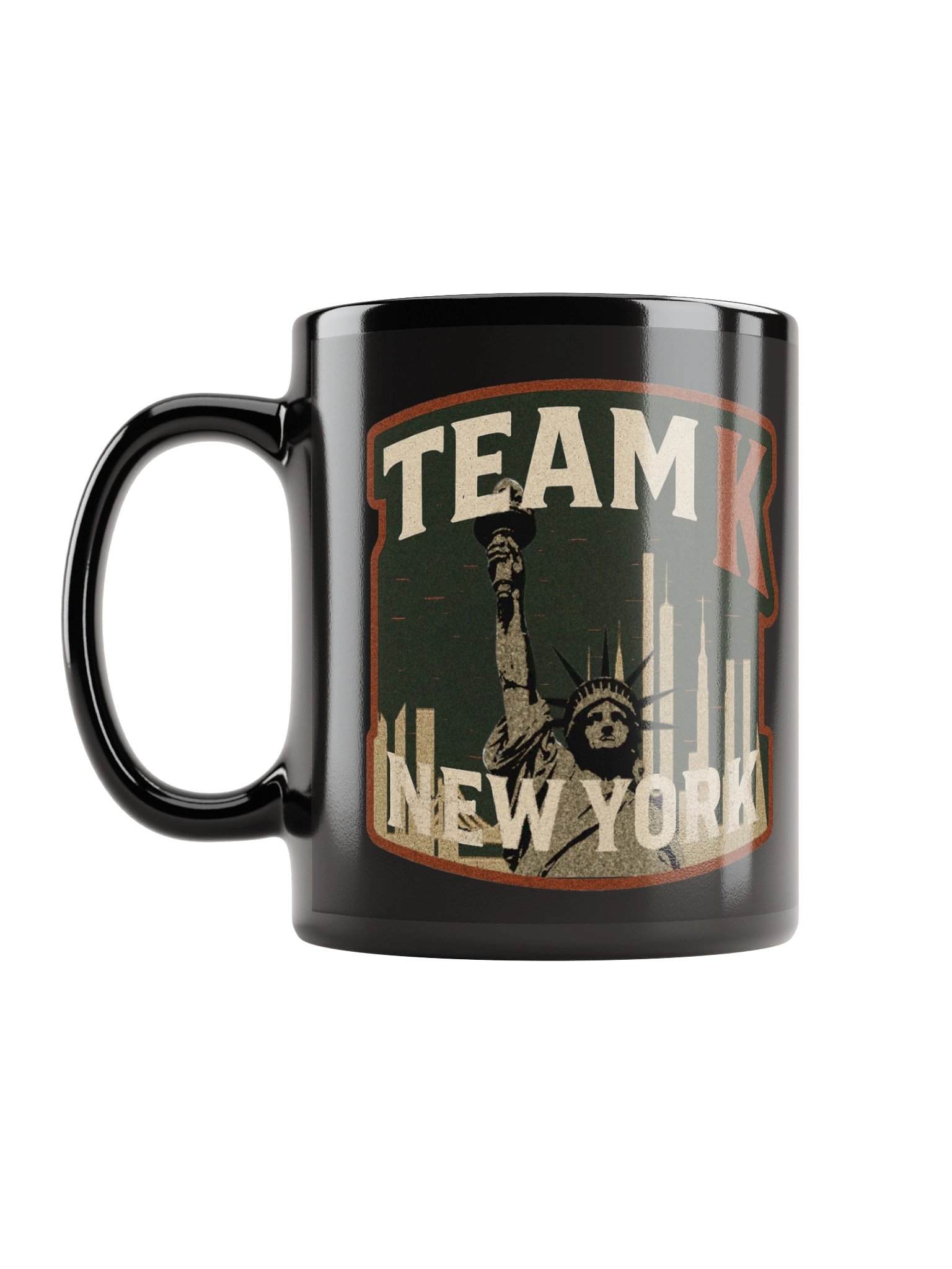 Team K New York Black Mug product image (12)