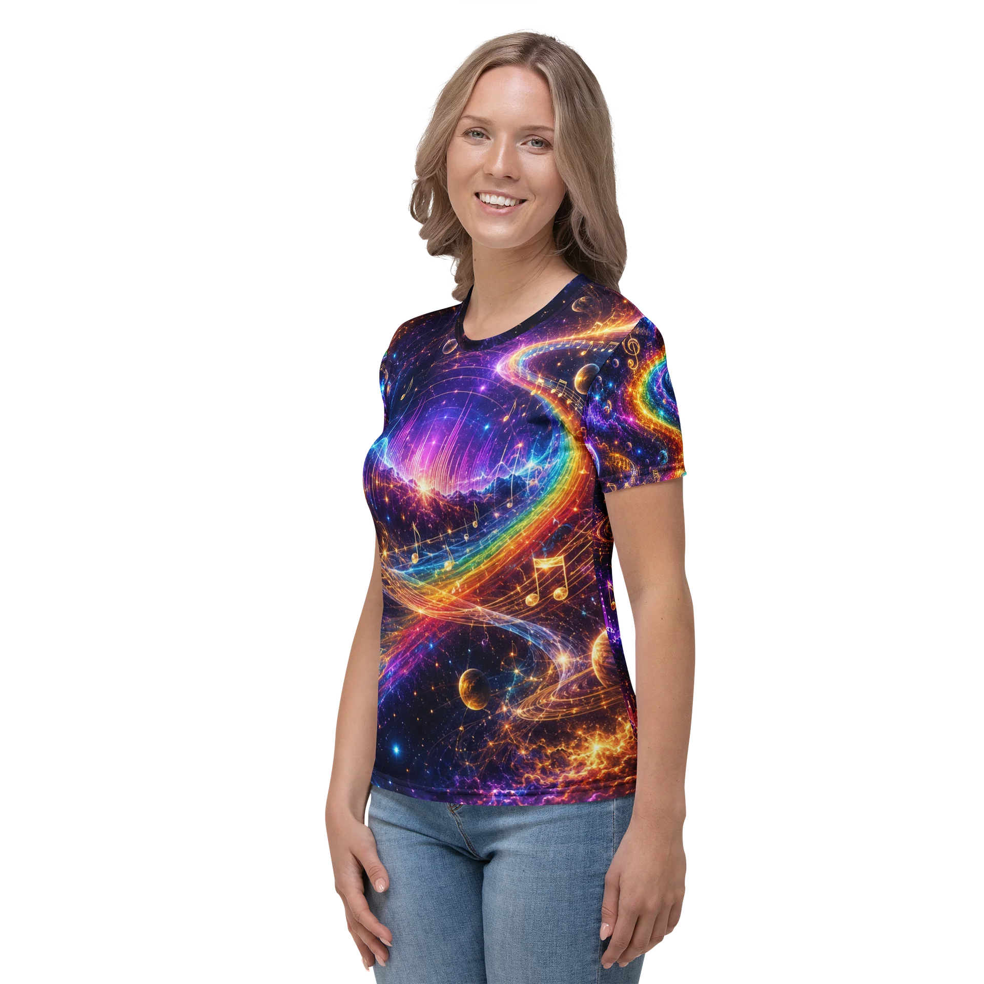 Raise Your Frequency T-shirt For Her product image (3)