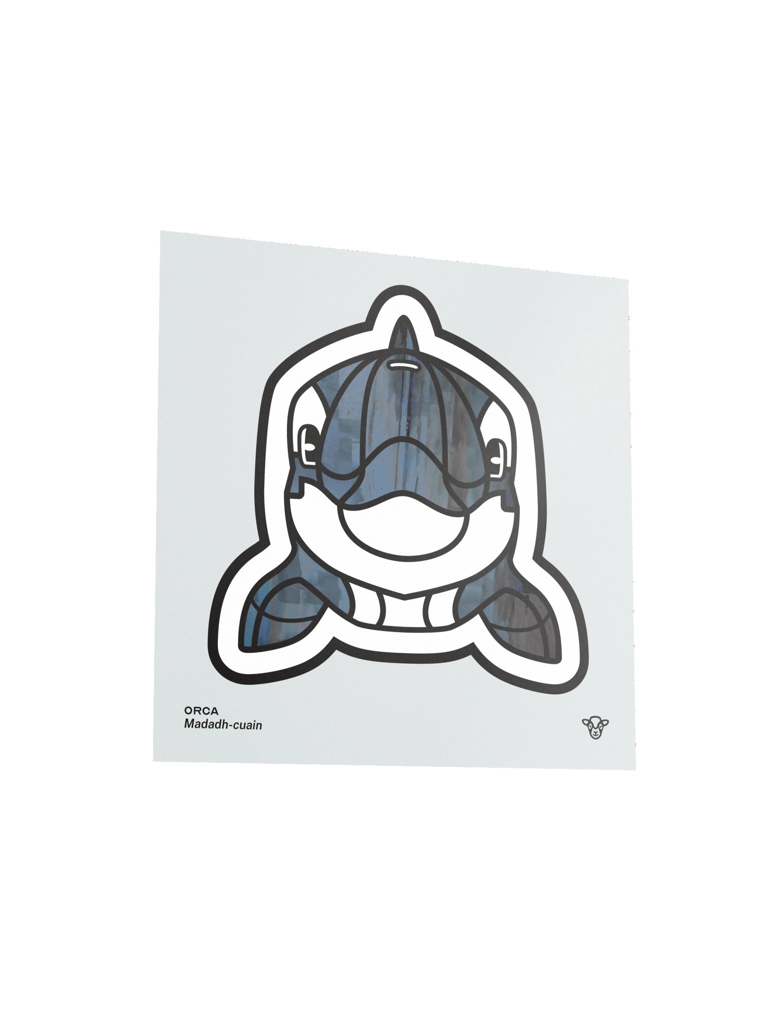 Orca Matte Square Print product image (3)