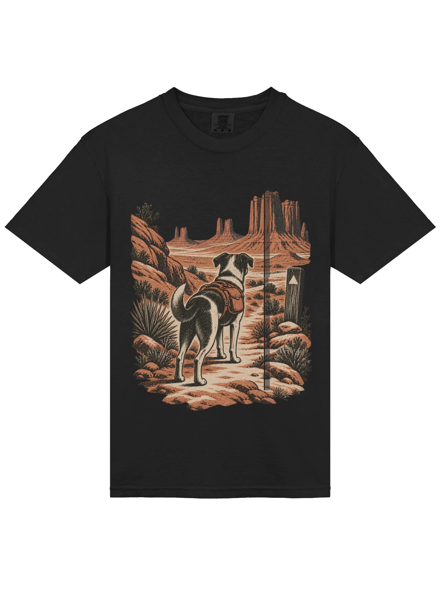 Desert Trail Companion Dog Tee product image (11)