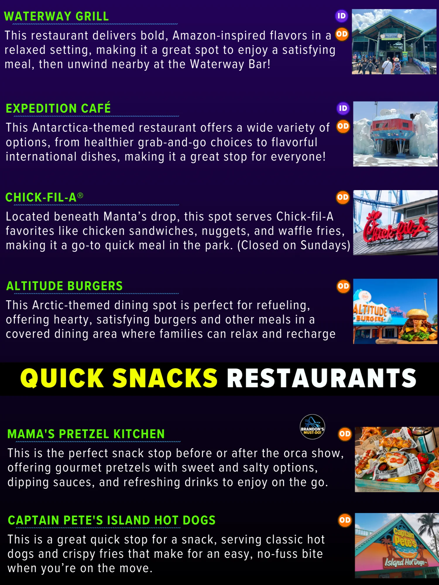 SeaWorld Orlando Guide 2026 | 55-Page Printable Digital PDF, Instant Download product image (7)