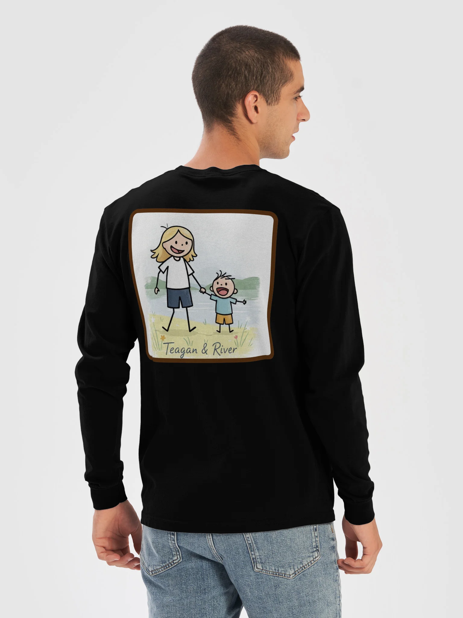 LOLO Minimal Flower Long Sleeve Shirt product image (36)