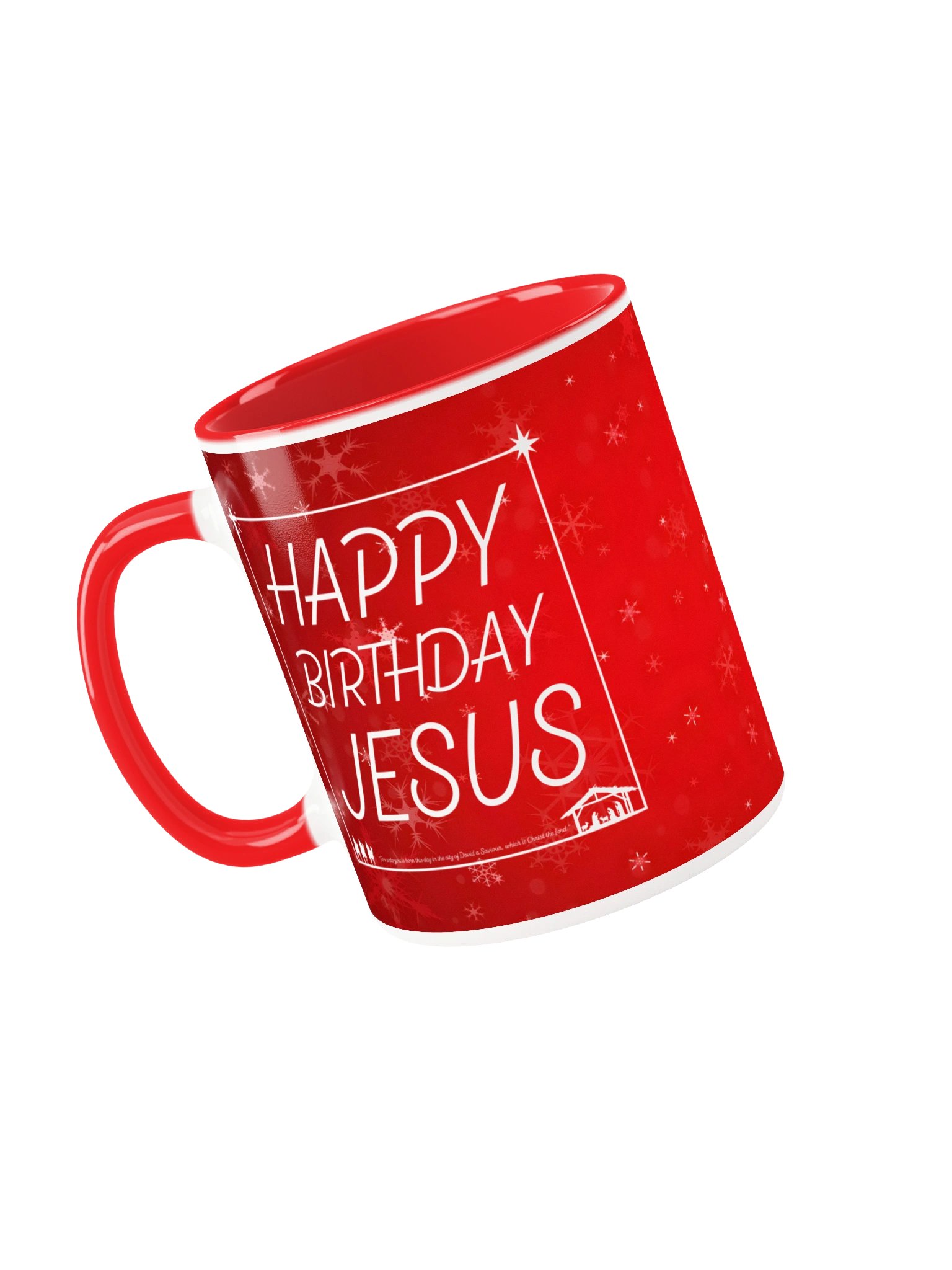 Happy Birthday Jesus Luke 2:11 Mug product image (6)