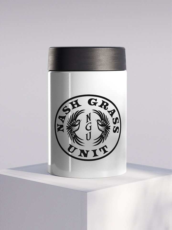Nash Grass Unit Stainless Steel Can Coozie product image (1)