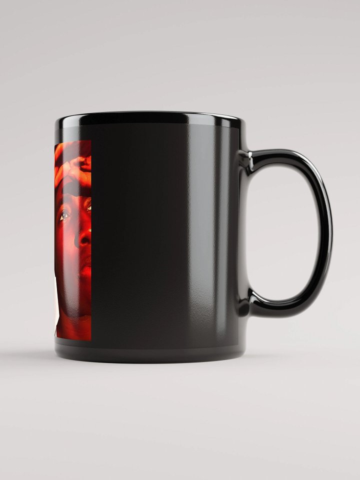Red Tinted Vision - Black Glossy Mug product image (1)
