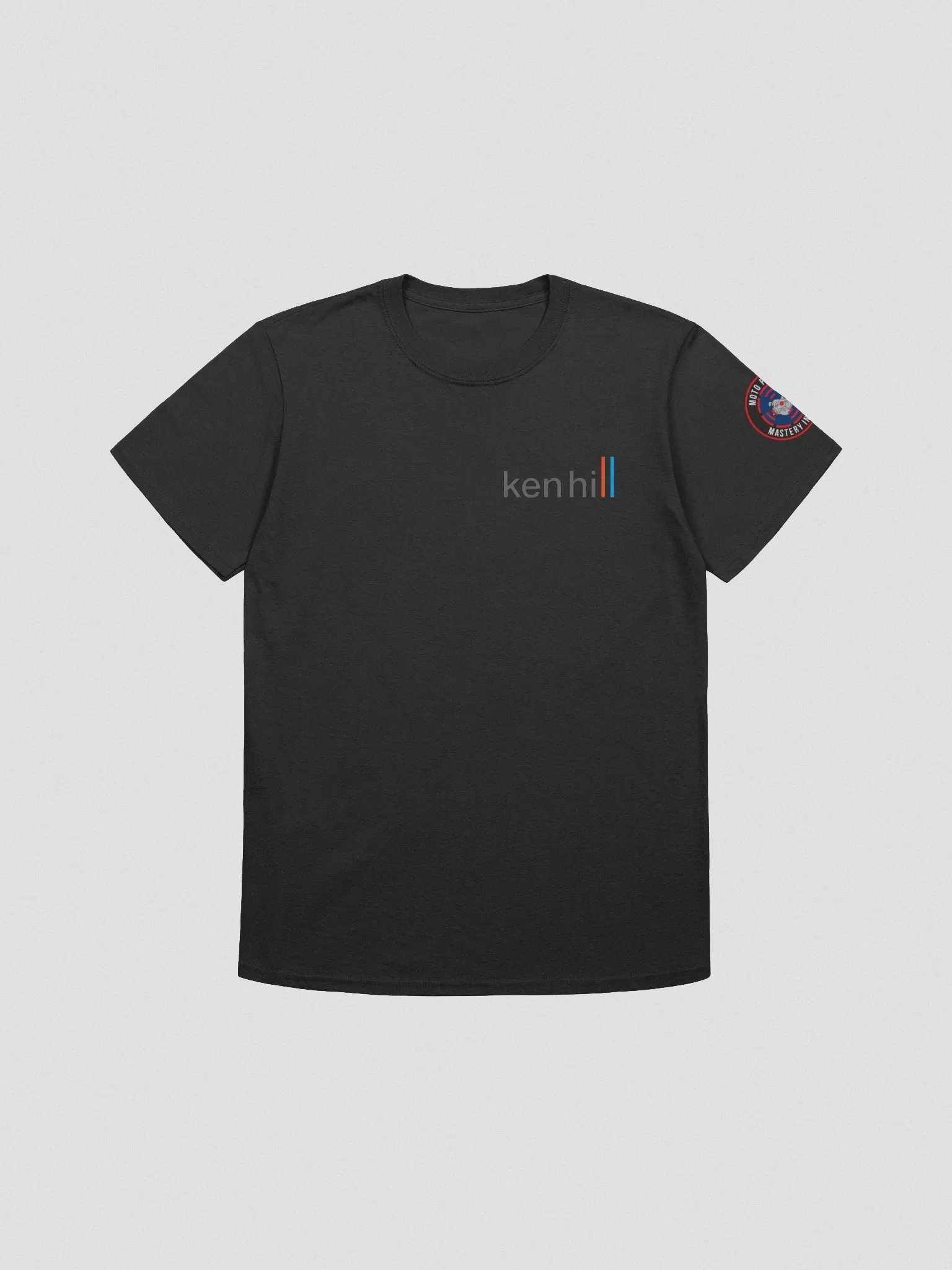 MotoPilot Tee with Red Sleeve Patch product image (4)
