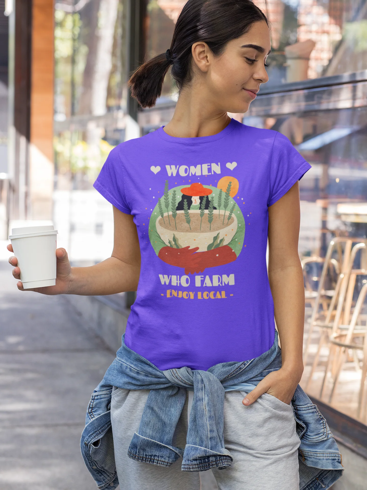 Women Who Farm: Enjoy Local Tee product image (2)