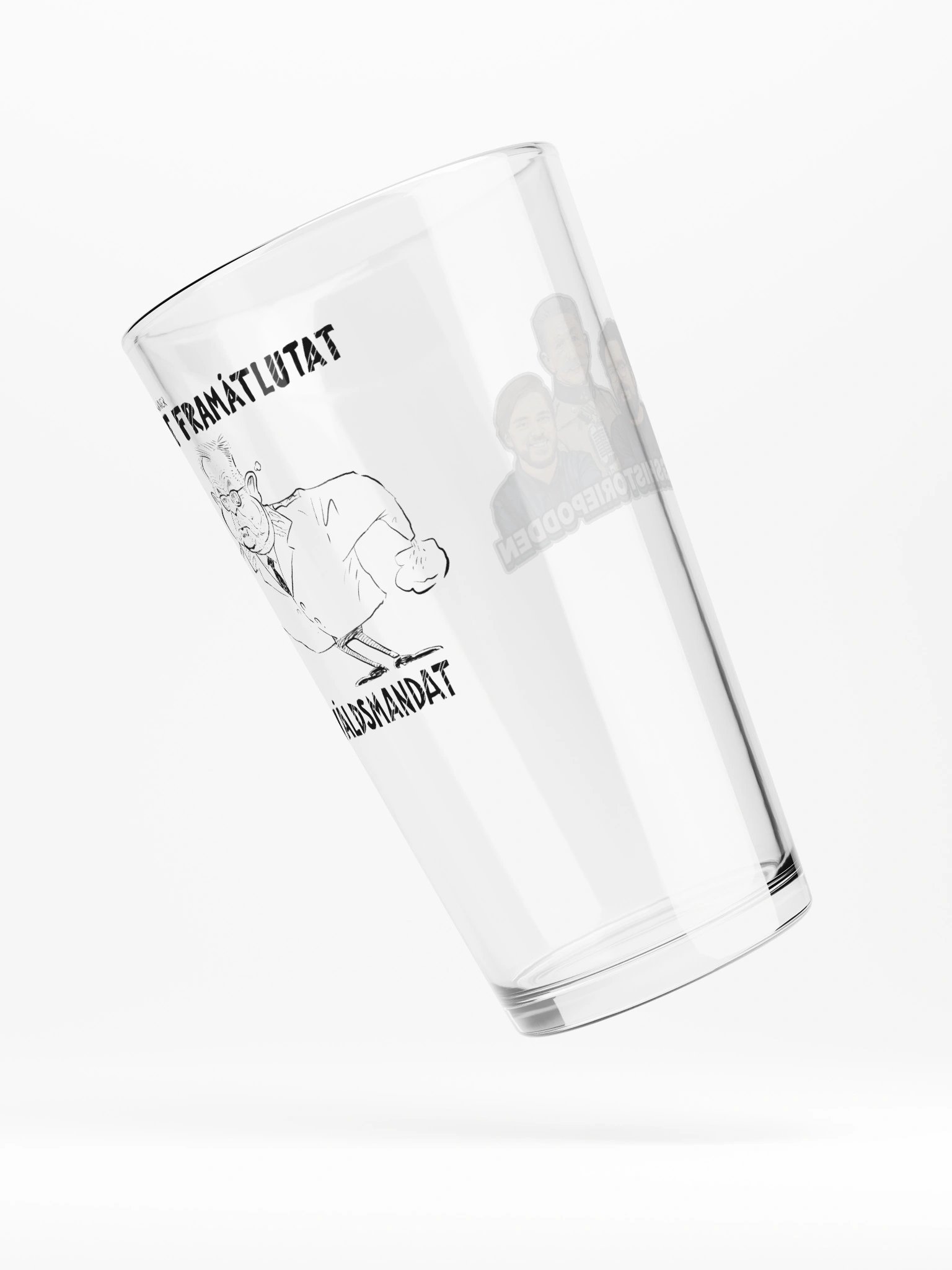 Framåtlutat våldsmandat - Ölglas (signed by @Kluddniklas!) product image (5)