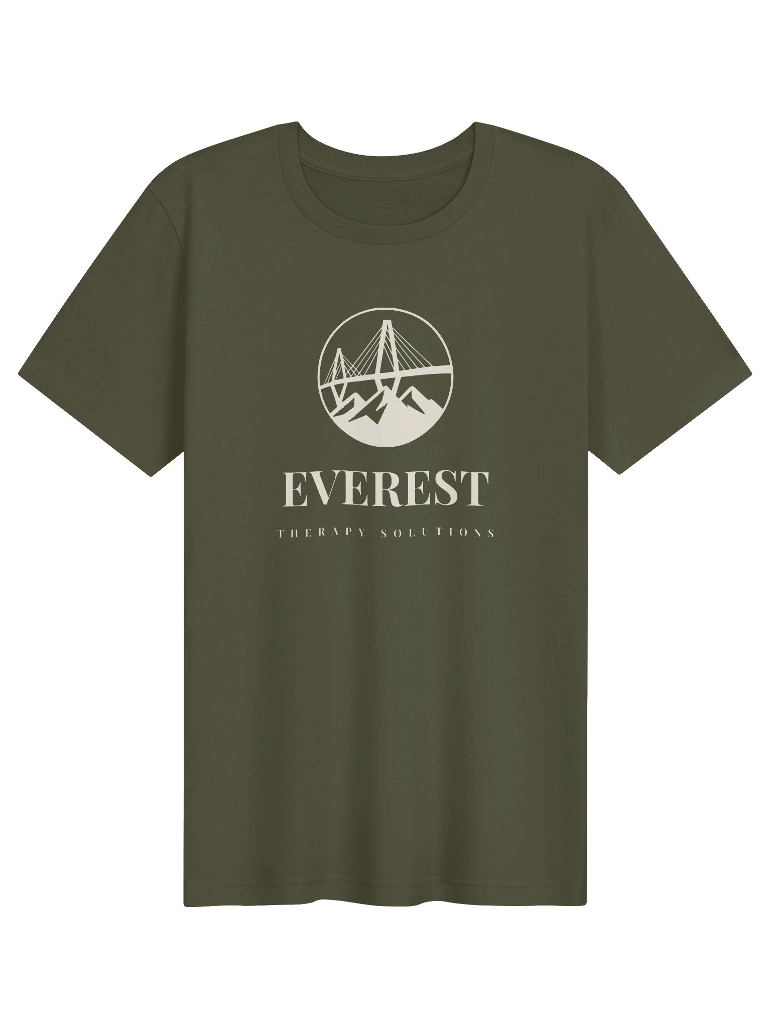 Everest Therapy Solutions — Growth. Connection. Possibility. Tee (Military Green) product image (1)