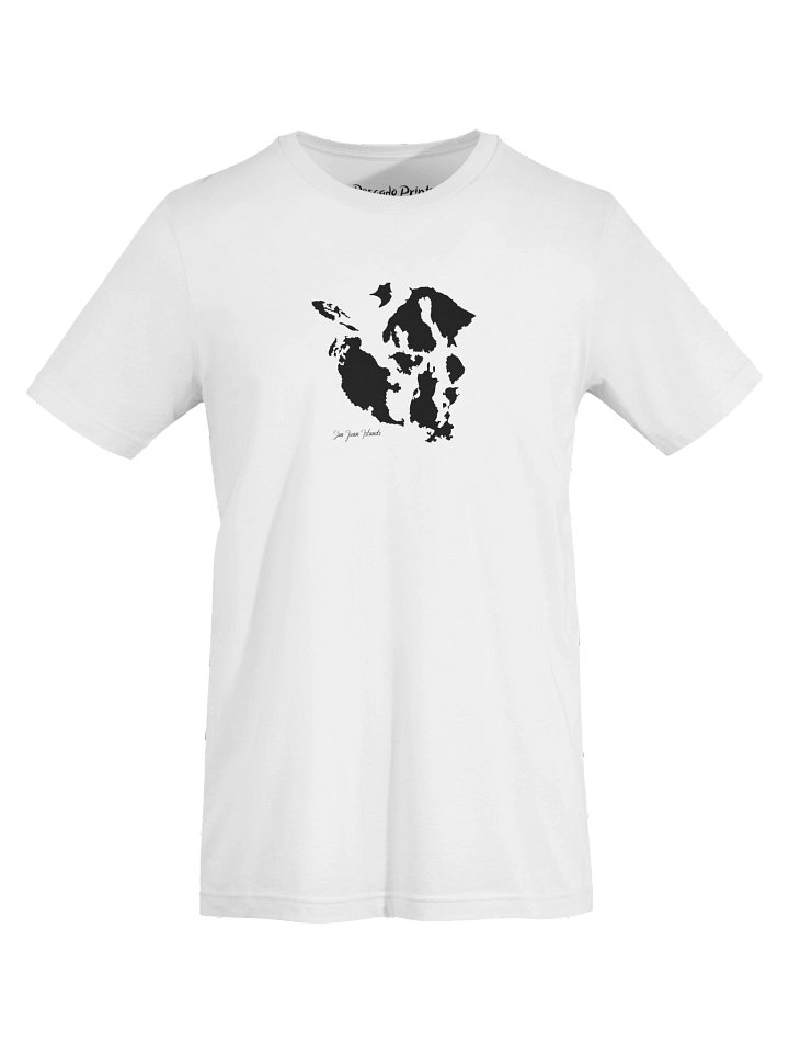 San Juan Islands Map Tee product image (2)
