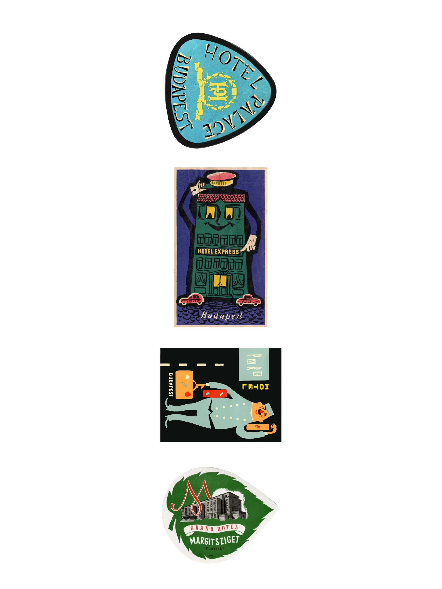 Budapest Hotel Stickers-Set 1 product image (3)
