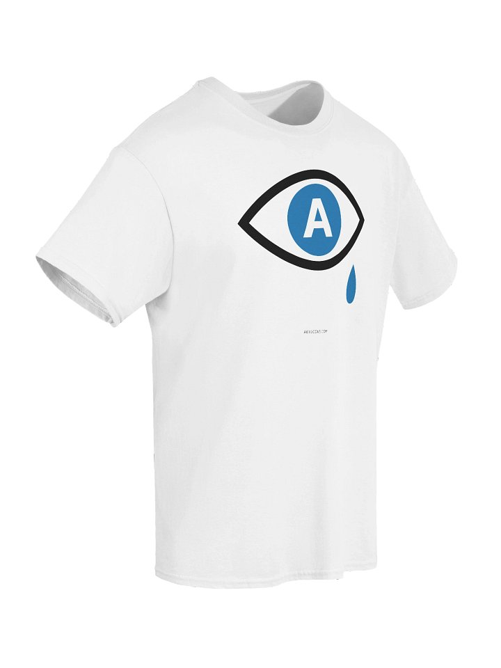AI Cry Eye T-Shirt | Light Colors | AEYECONS™ AI Icons product image (2)