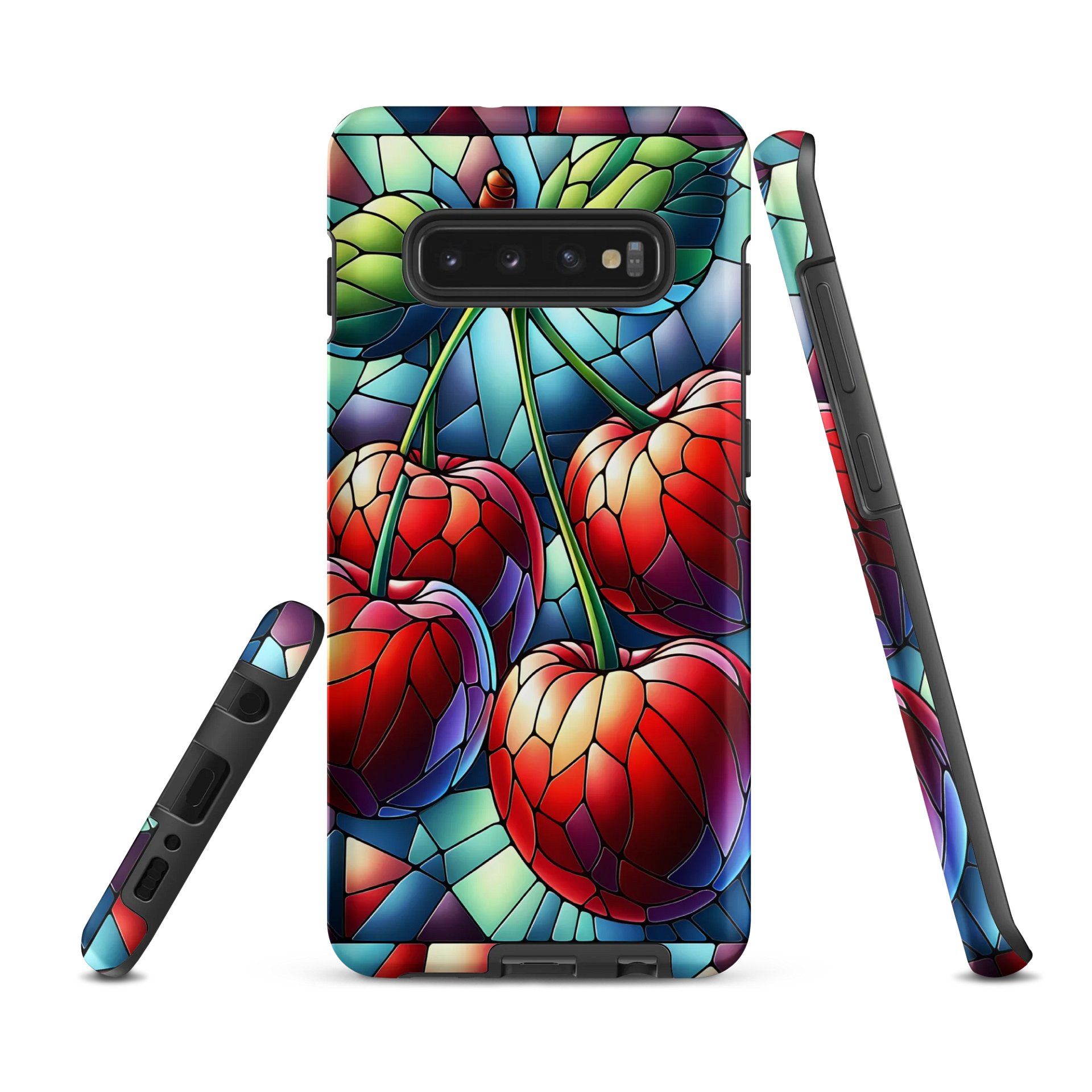 Stained Glass Cherries Samsung® Tough Case product image (3)