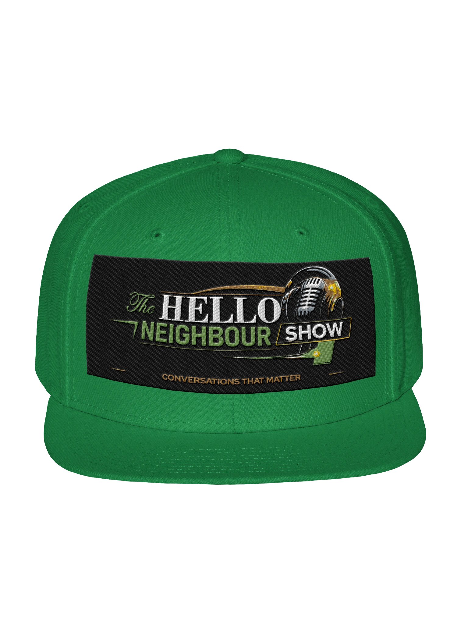 The Hello Neighbour Podcast Embroidered Logo Otto Cap product image (3)