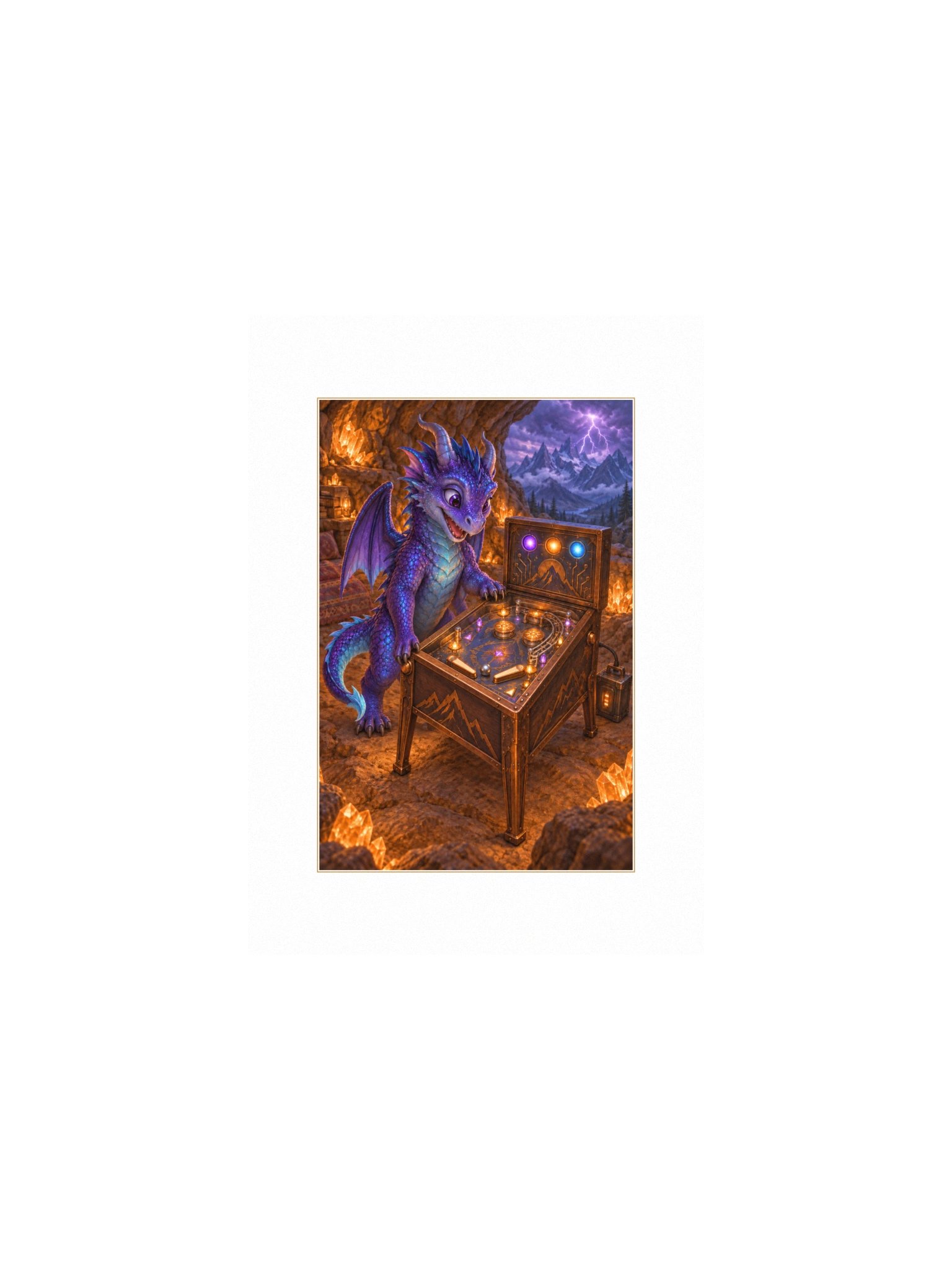 Thunder Roll Small Art Print product image (1)