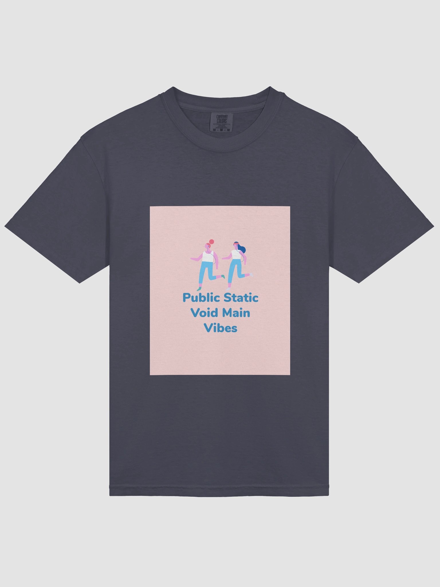 Public Static Void Main Vibes – Coder T-Shirt product image (3)