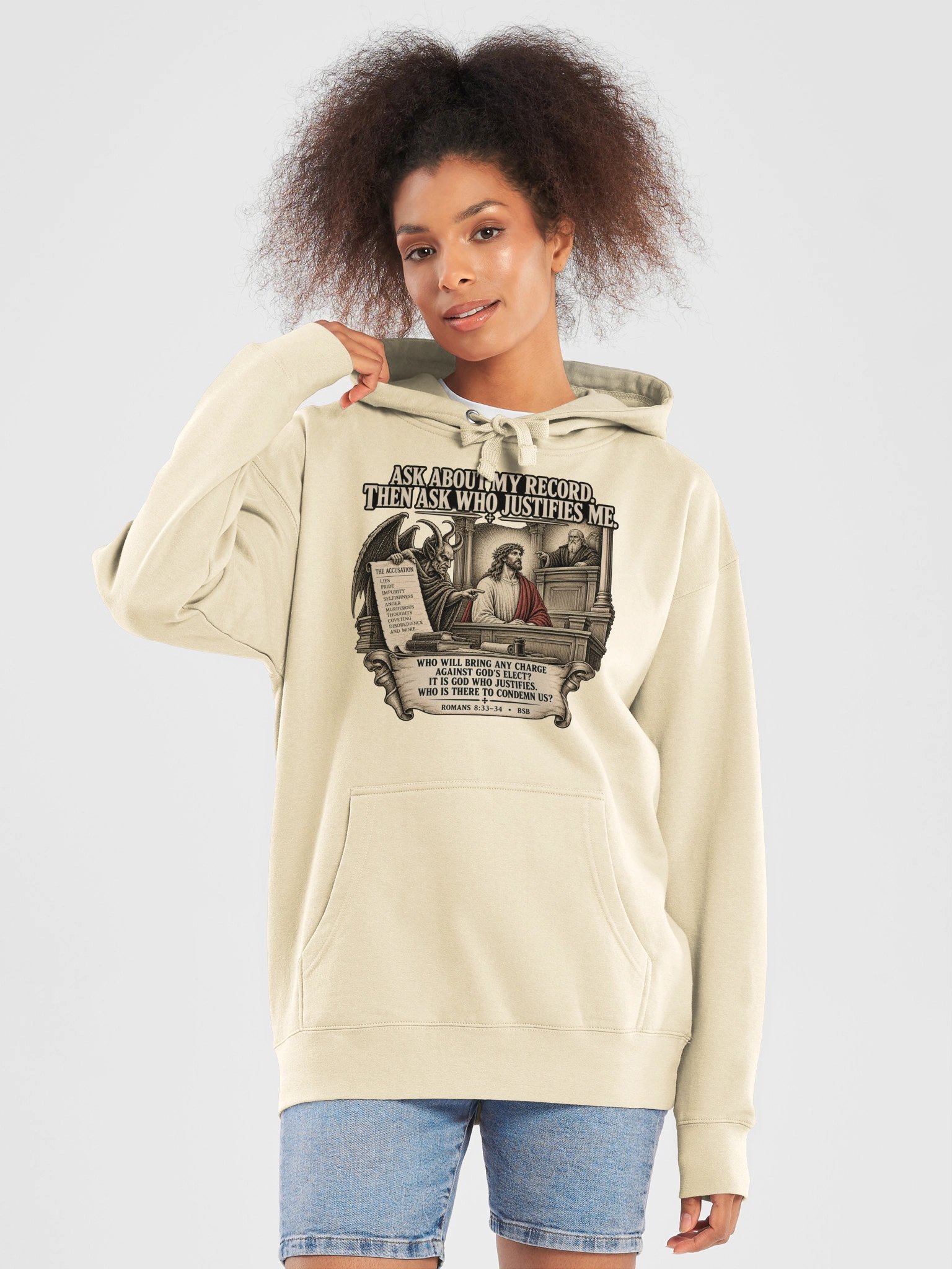 Who Justifies Me? Hoodie product image (45)