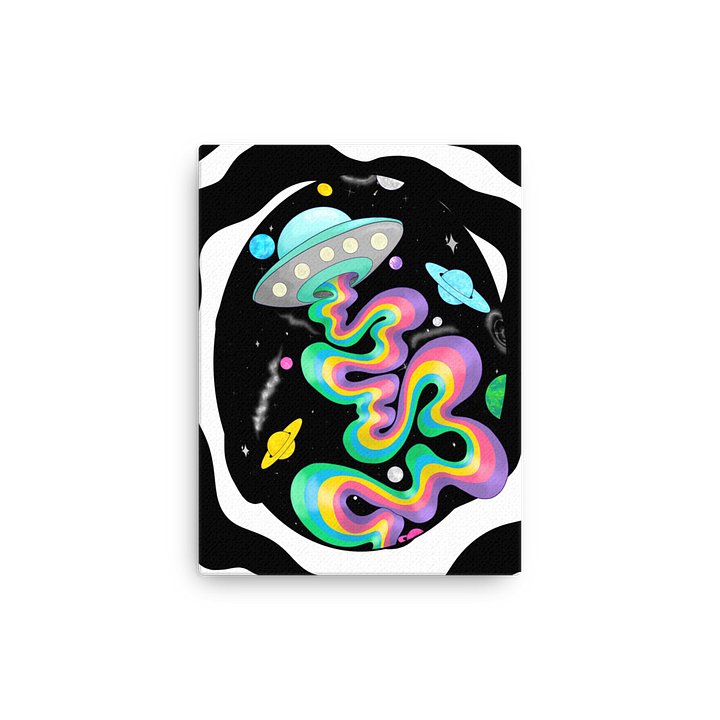 Retro Spaceship - Canvas product image (13)
