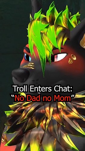 Baby Troll needed Mommy & Daddy 🥺

#furry #troll #furryfandom #vtuber #trolls