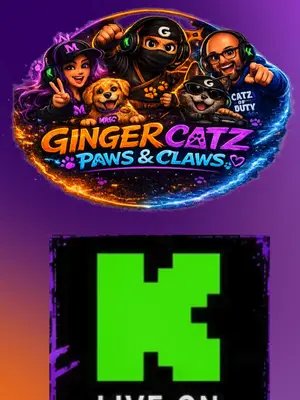 LIVE now! Come hang out https://kick.com/mrsgingerninja
