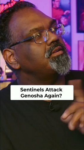Sentinels over Genosha again — and the fight's over before anybody really shows up. That cold open is the whole Season 2 stor...