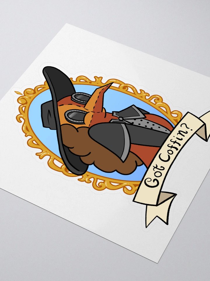 Got Coffin Sticker product image (2)
