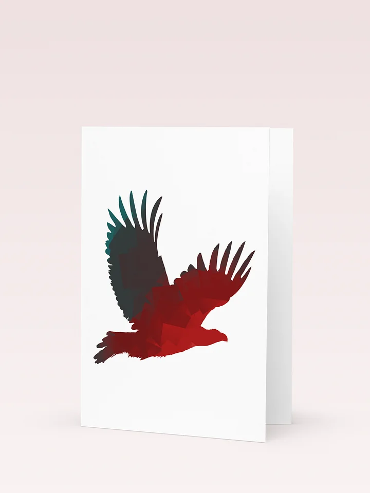 Vibrant Greeting Card - Eagle product image (1)