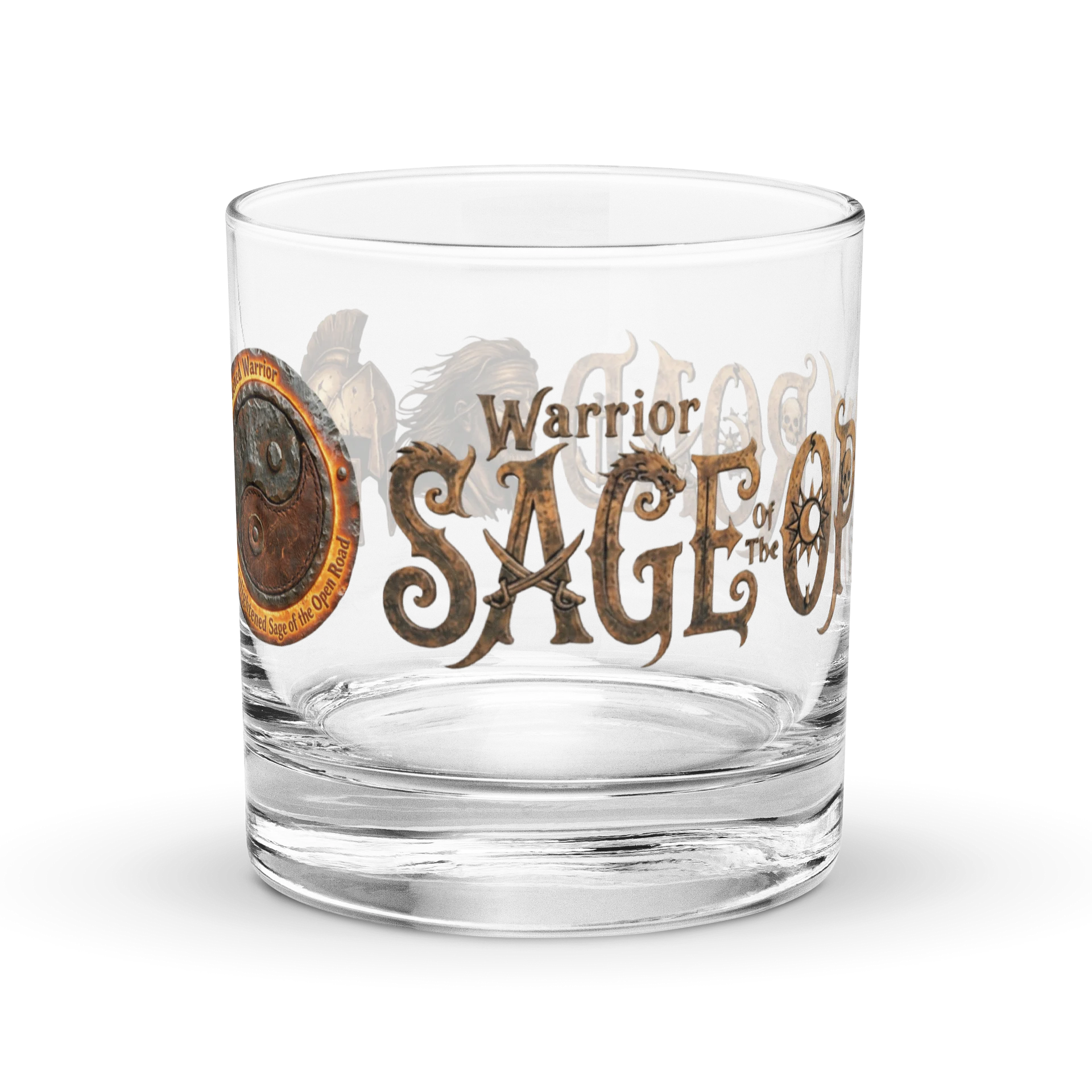 MötoGraffitti Warrior Sage Bourbon Glass product image (3)