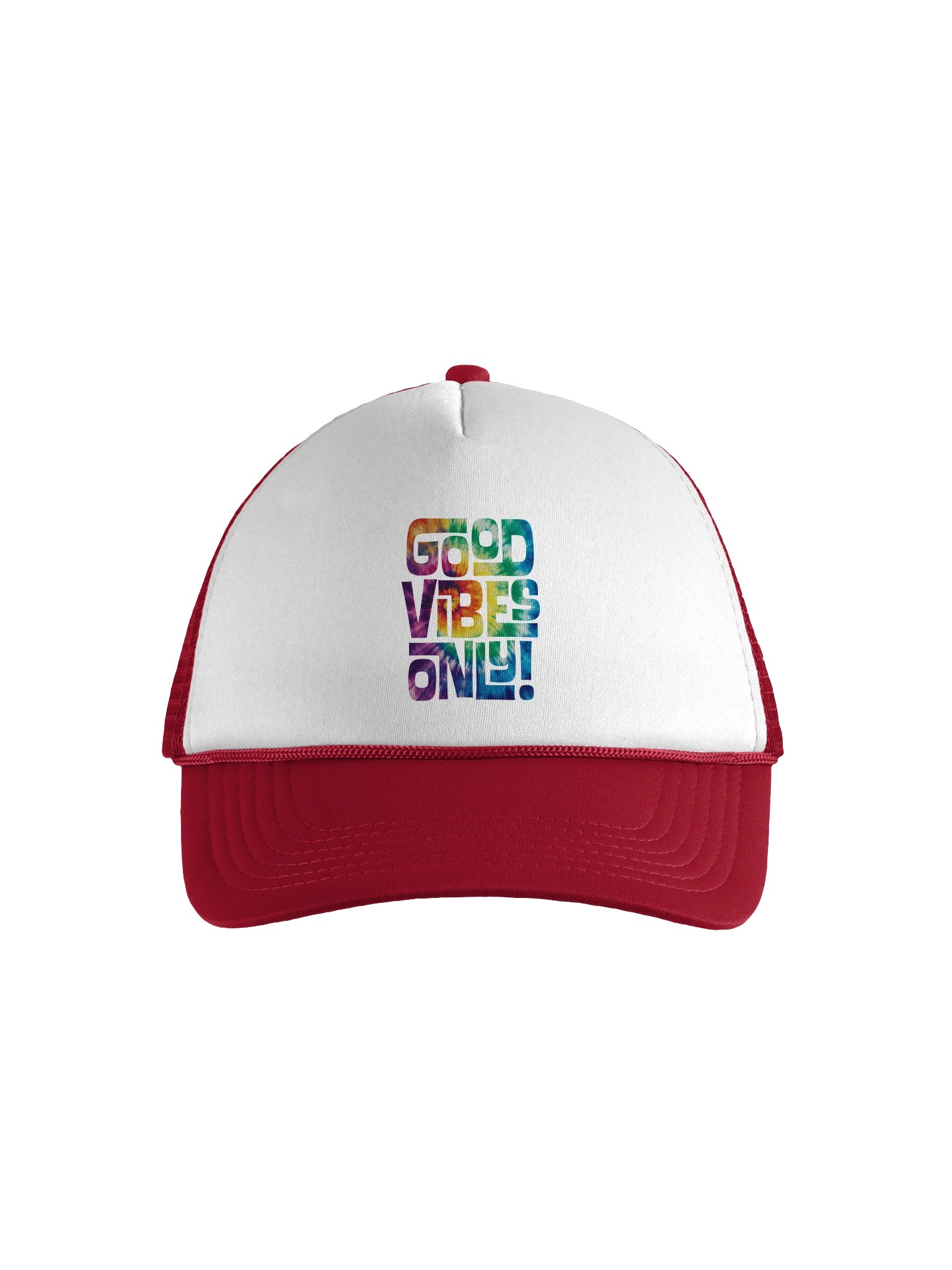 Good Vibes Only - Tie Dye Foam Trucker Hat product image (1)
